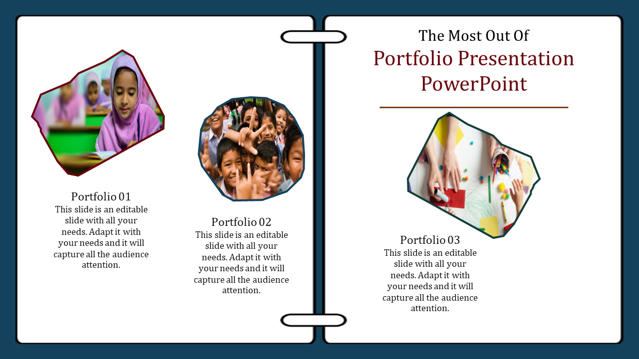 portfolio presentation powerpoint-The Most Out Of Portfolio Presentation Powerpoint
